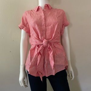 RALPH LAUREN LINEN BLOUSE